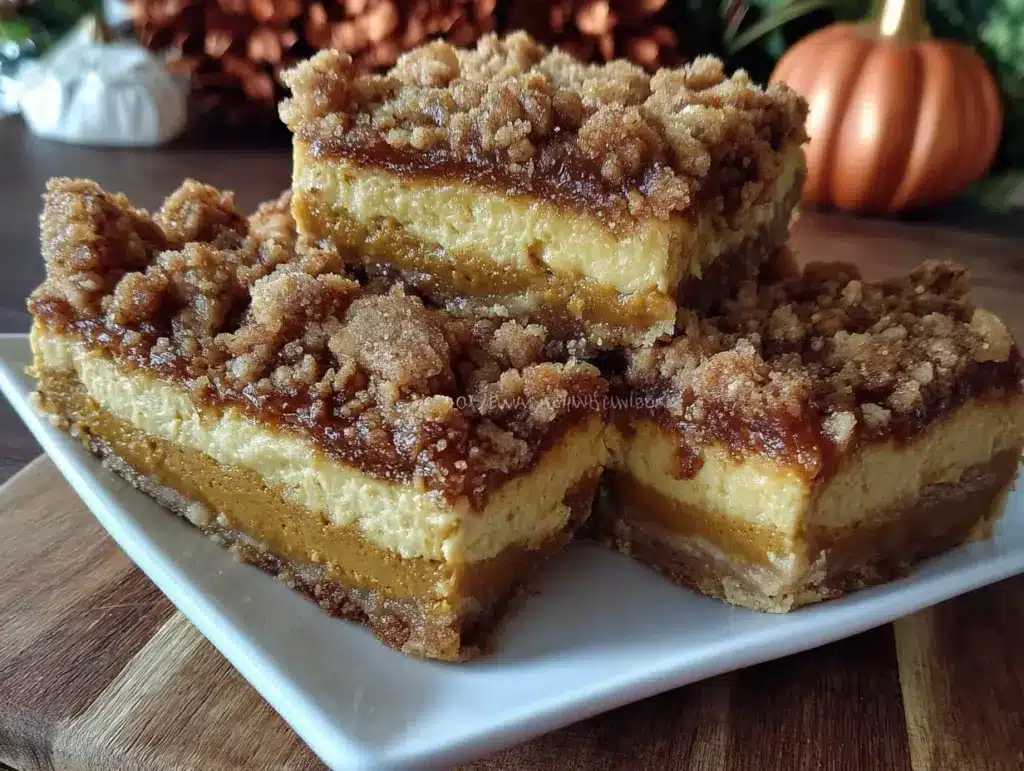 Budget Pumpkin Cheesecake Bars - featured image