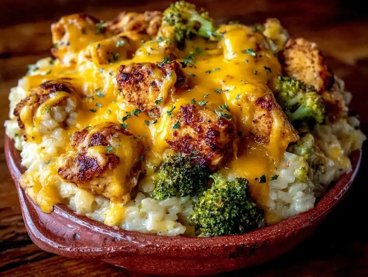 Cheesy Chicken Broccoli Rice Casserole: Make While Peak 4 cheesy chicken broccoli rice casserole preparation steps