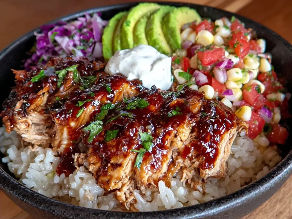 Copycat Chipotle Chicken Burrito Bowls - featured image