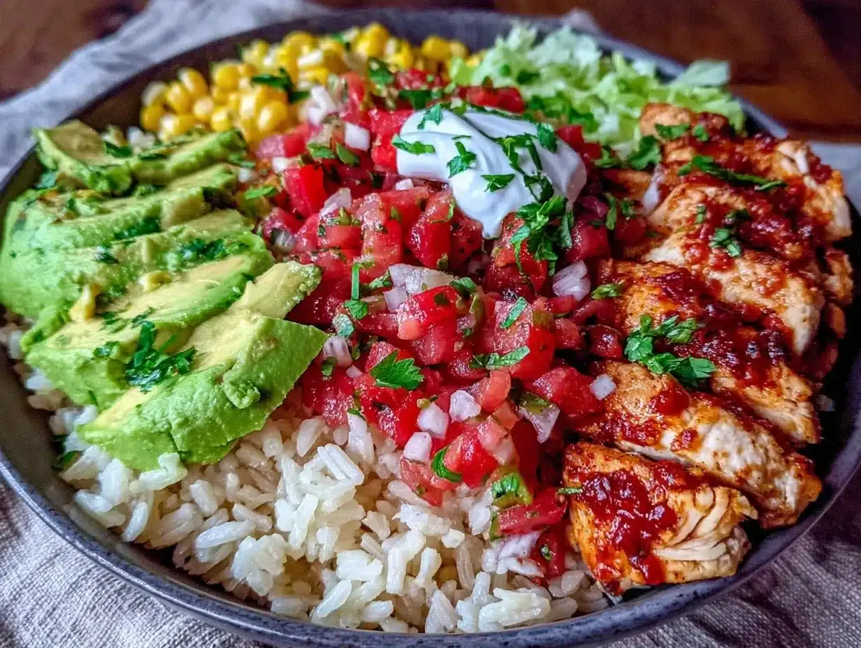 Copycat Chipotle Chicken Burrito Bowls: Best GF Meal Prep 4 Copycat Chipotle Chicken Burrito Bowls preparation steps
