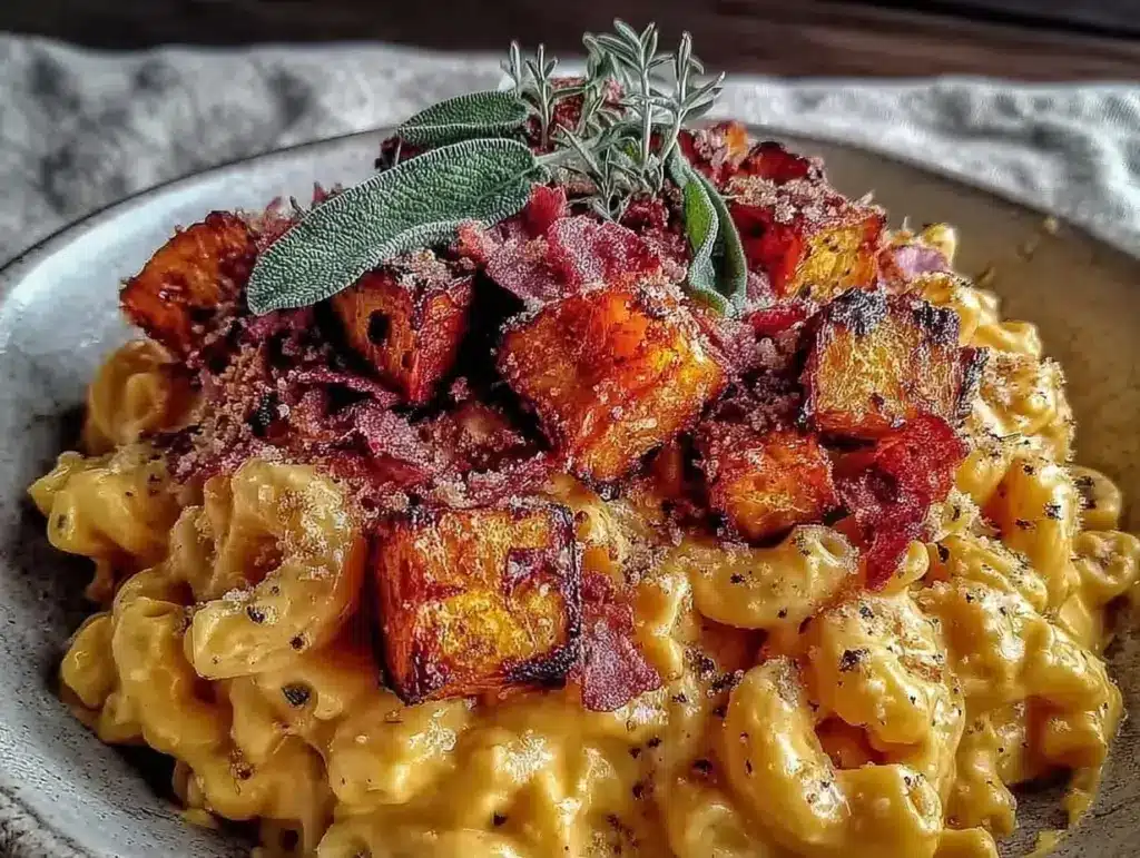 Creamy Butternut Squash Mac and Cheese - featured image