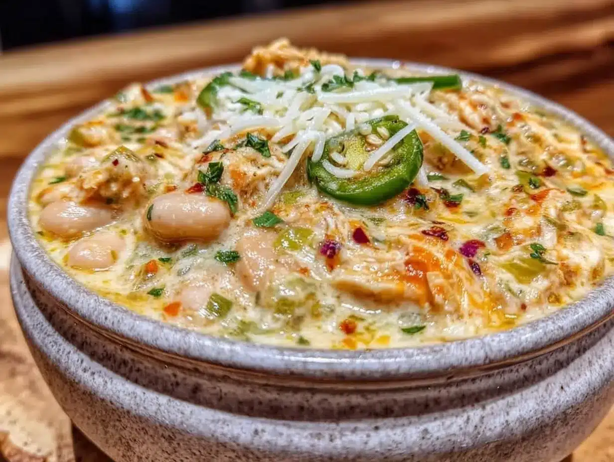 Creamy White Chicken Chili: Best 30-Minute Seasonal Recipe 4 creamy white chicken chili preparation steps