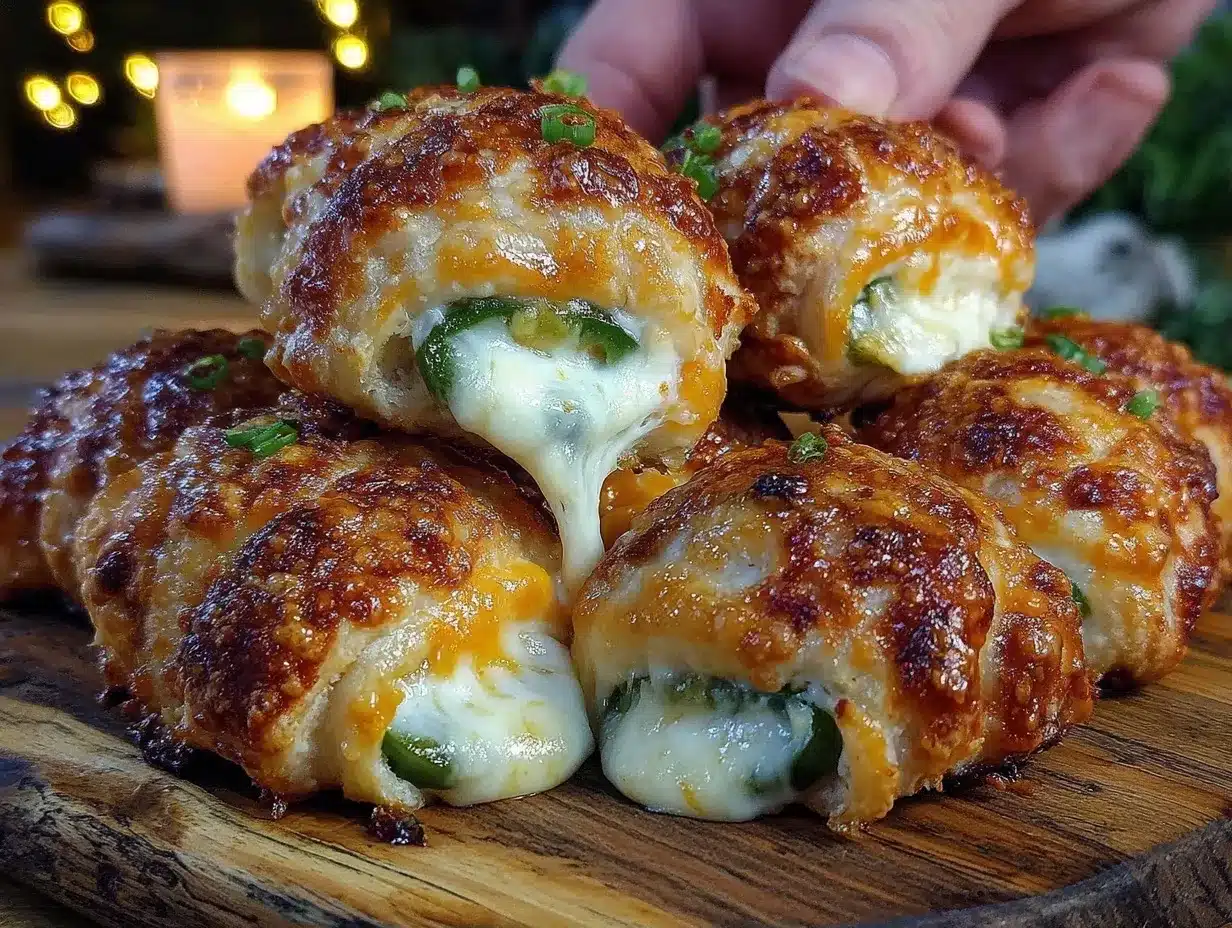 Crispy Jalapeno Popper Pigs in a Blanket: 5-Step Self-Care Meal 4 Crispy Jalapeno Popper Pigs in a Blanket preparation steps