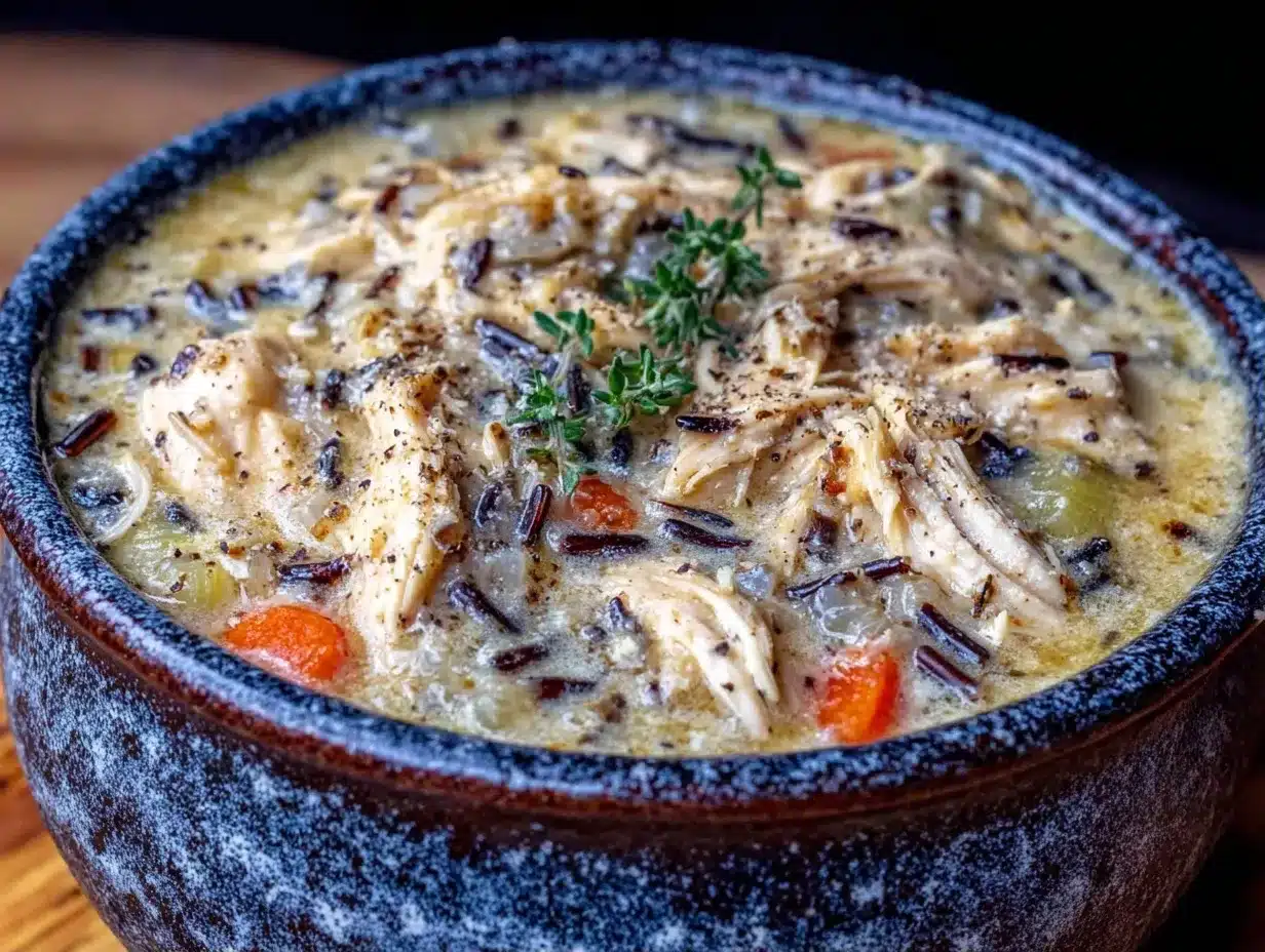 Cozy Crockpot Chicken Wild Rice Soup: 5-Step Easy Comfort 4 Crockpot Chicken Wild Rice Soup preparation steps