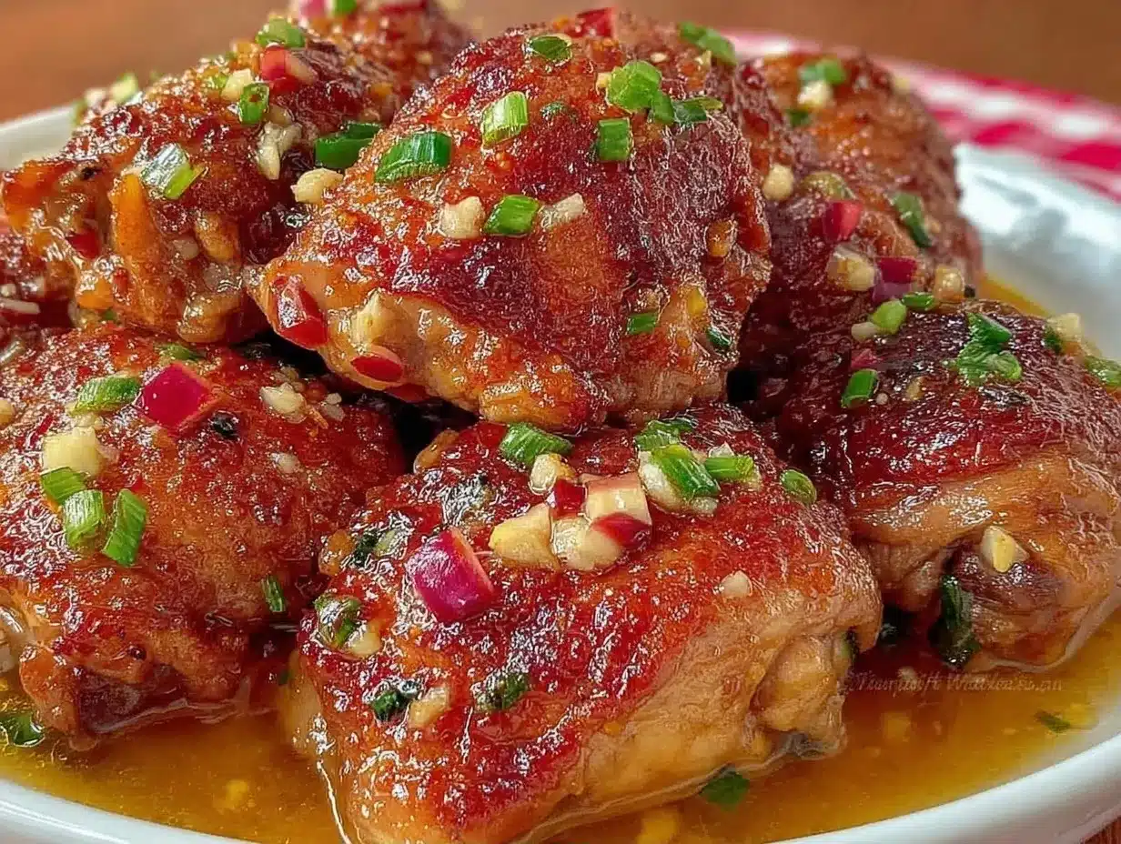 Easy Crockpot Honey Garlic Chicken Thighs: Best Outdoor Grill Recipe 4 crockpot honey garlic chicken thighs preparation steps