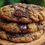 Easy Chewy Brown Butter Chocolate Chip Cookies - featured image