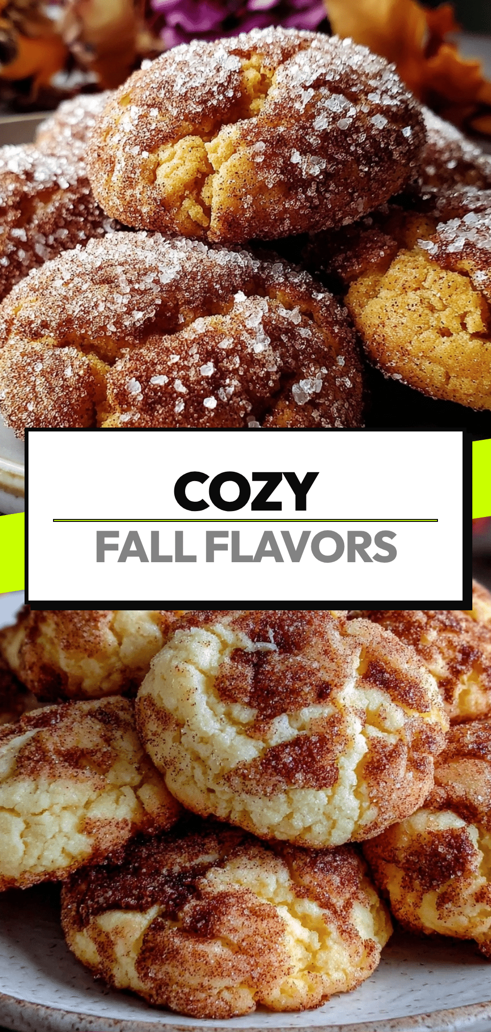 Easy Fall Pumpkin Snickerdoodle Cookies 5 Easy Fall Pumpkin Snickerdoodle Cookies recipe