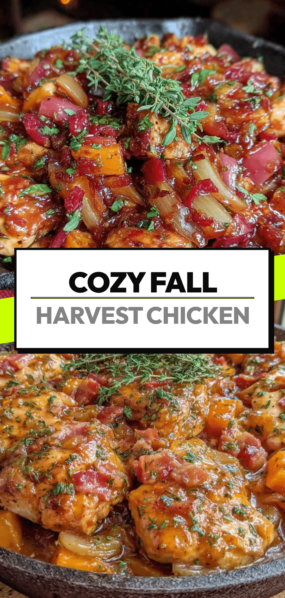 Fall Harvest Chicken Skillet with Apples: Best Cozy Weekend Dinner 5 Fall Harvest Chicken Skillet with Apples recipe