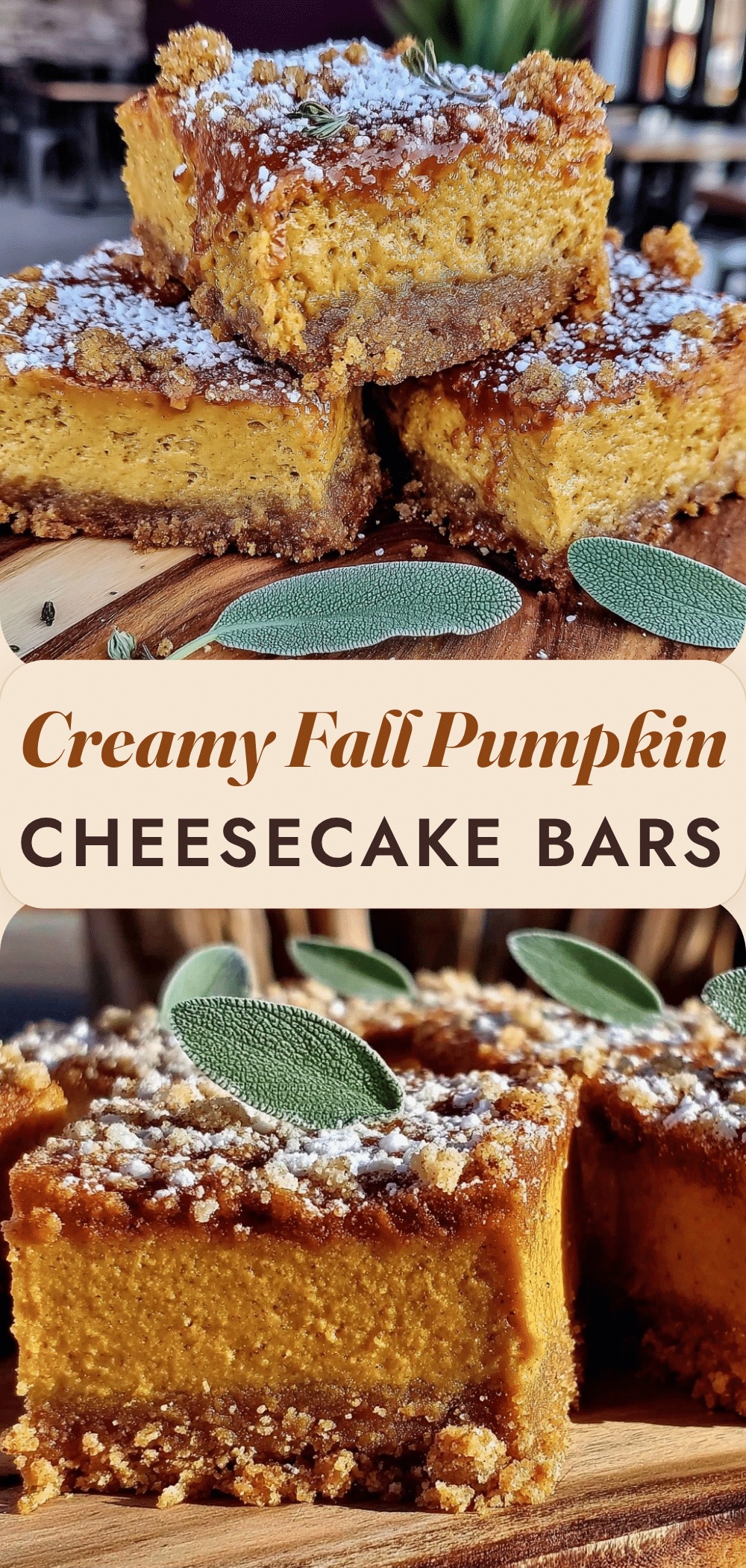 Fall Pumpkin Cheesecake Bars: The Easiest Fall Dessert 5 fall pumpkin cheesecake bars recipe