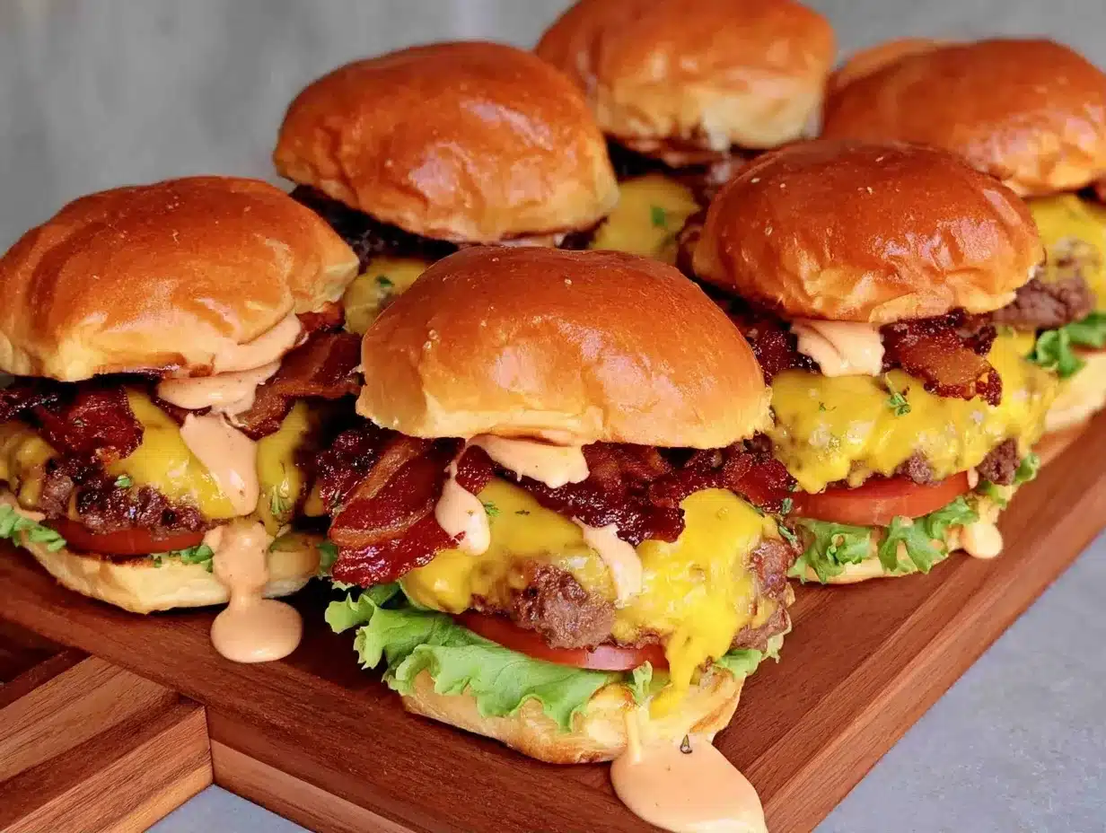 Easy Football Sliders: Best 3-Ingredient Cheeseburger Recipe 4 football sliders preparation steps