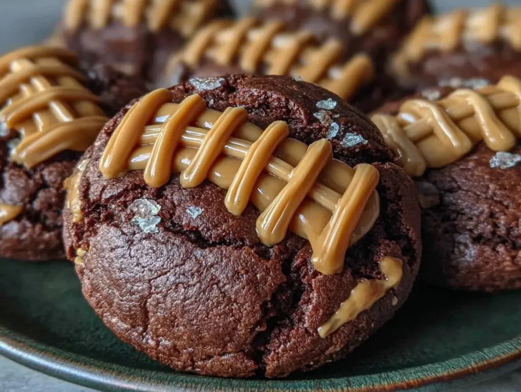 Game Day Brownie Footballs - featured image