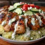 Greek Chicken Bowls for One - featured image