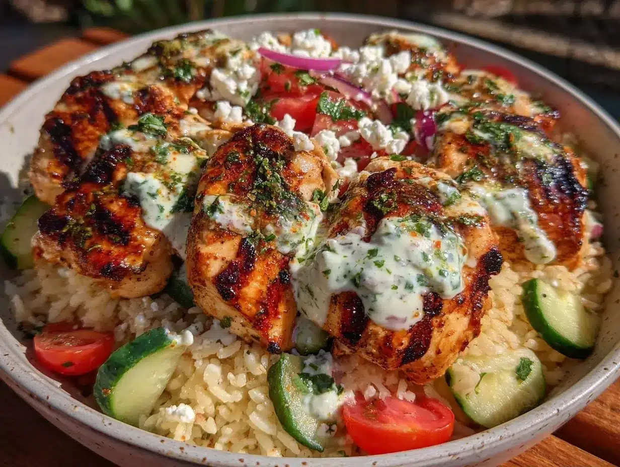 Greek Chicken Bowls for One: No Leftovers 4 Greek Chicken Bowls for One preparation steps
