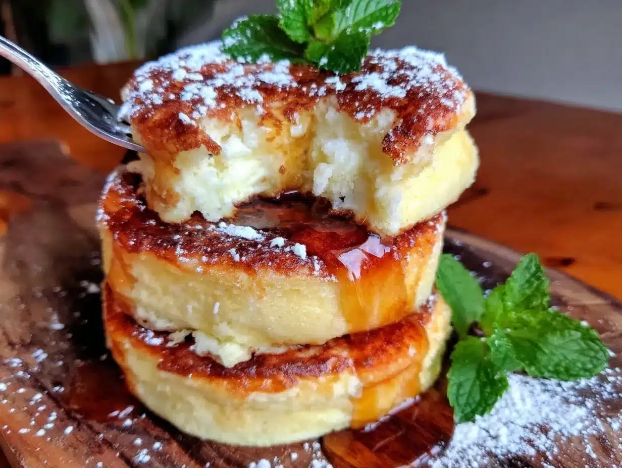 Fluffy Japanese Souffle Pancakes: 30-Min Gluten-Free 4 Japanese Souffle Pancakes preparation steps