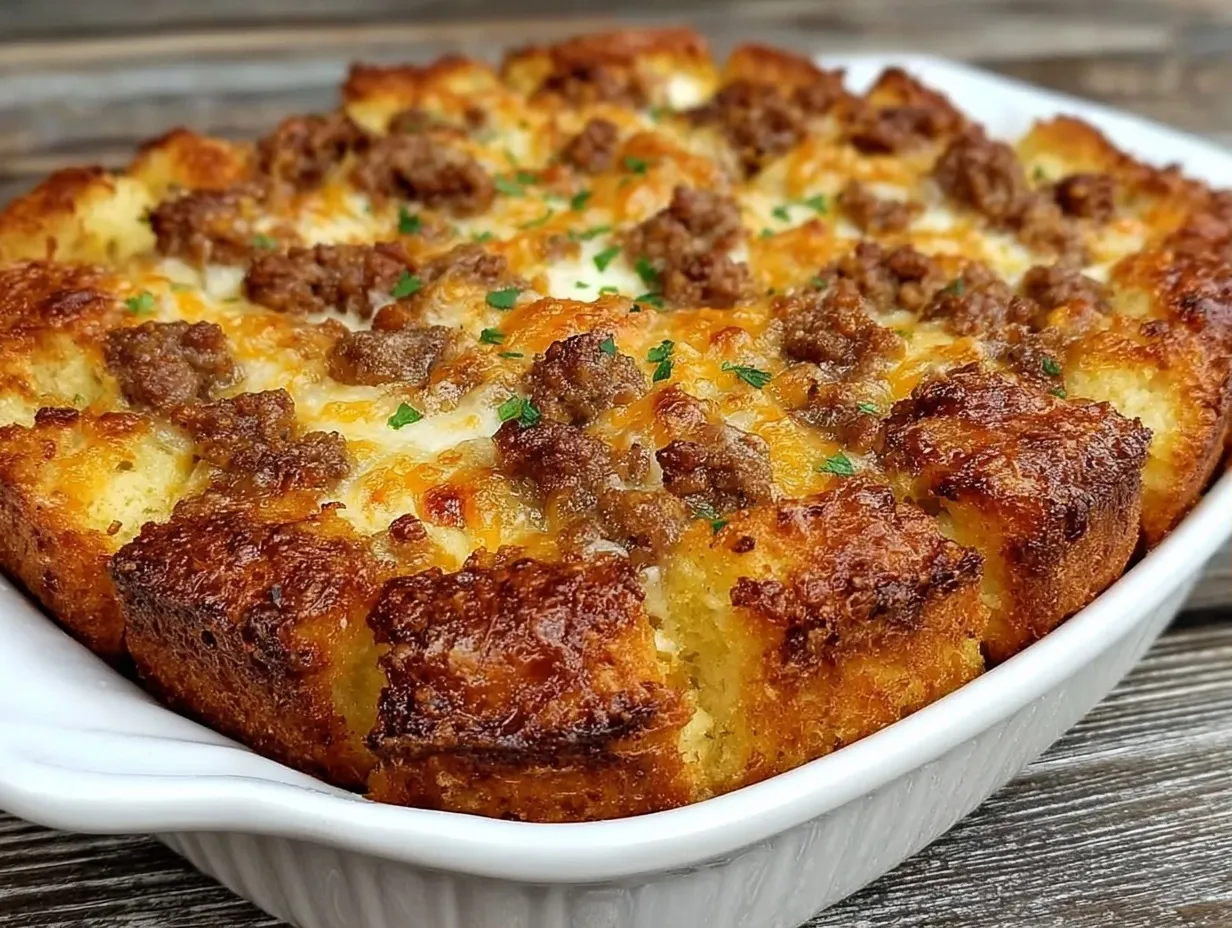 Make-Ahead Breakfast Casserole: 1 Trick for Perfect Eggs 4 Make-Ahead Breakfast Casserole preparation steps