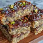 no-bake chocolate chip granola bars - featured image