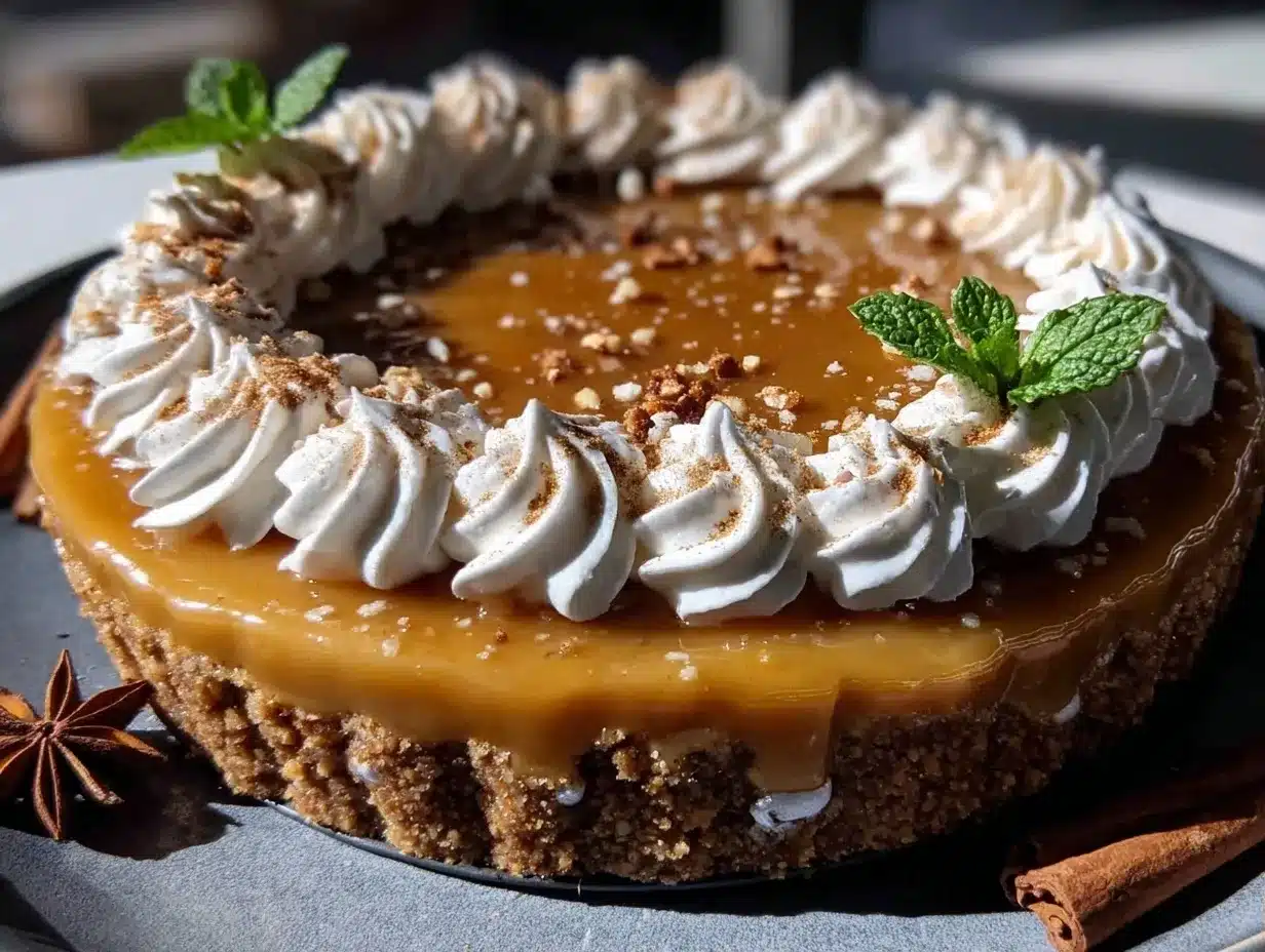 No-Bake Pumpkin Pie with Gingersnap Crust: 1 Secret Trick 4 no-bake pumpkin pie with gingersnap crust preparation steps