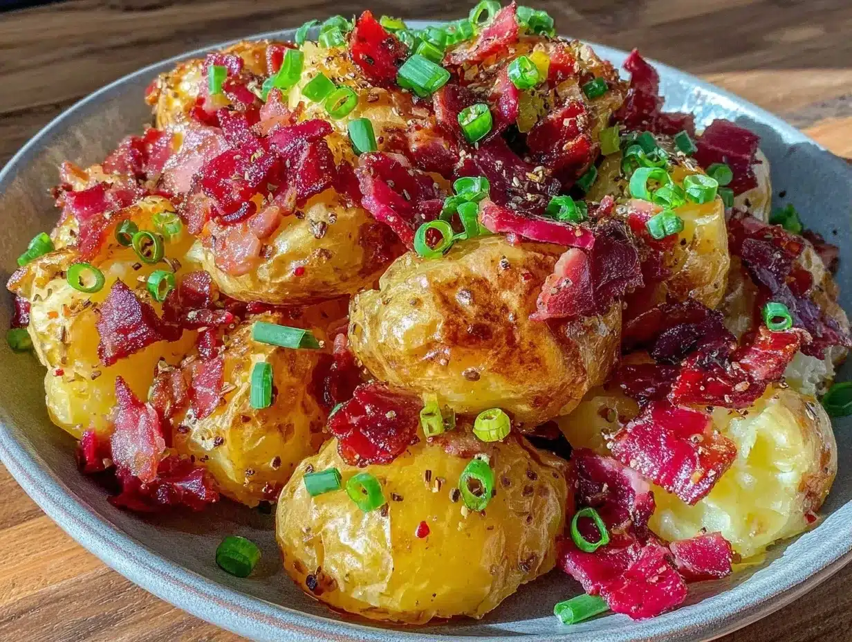 Oktoberfest German Potato Salad: Best Bacon Vinaigrette 4 Oktoberfest German Potato Salad preparation steps