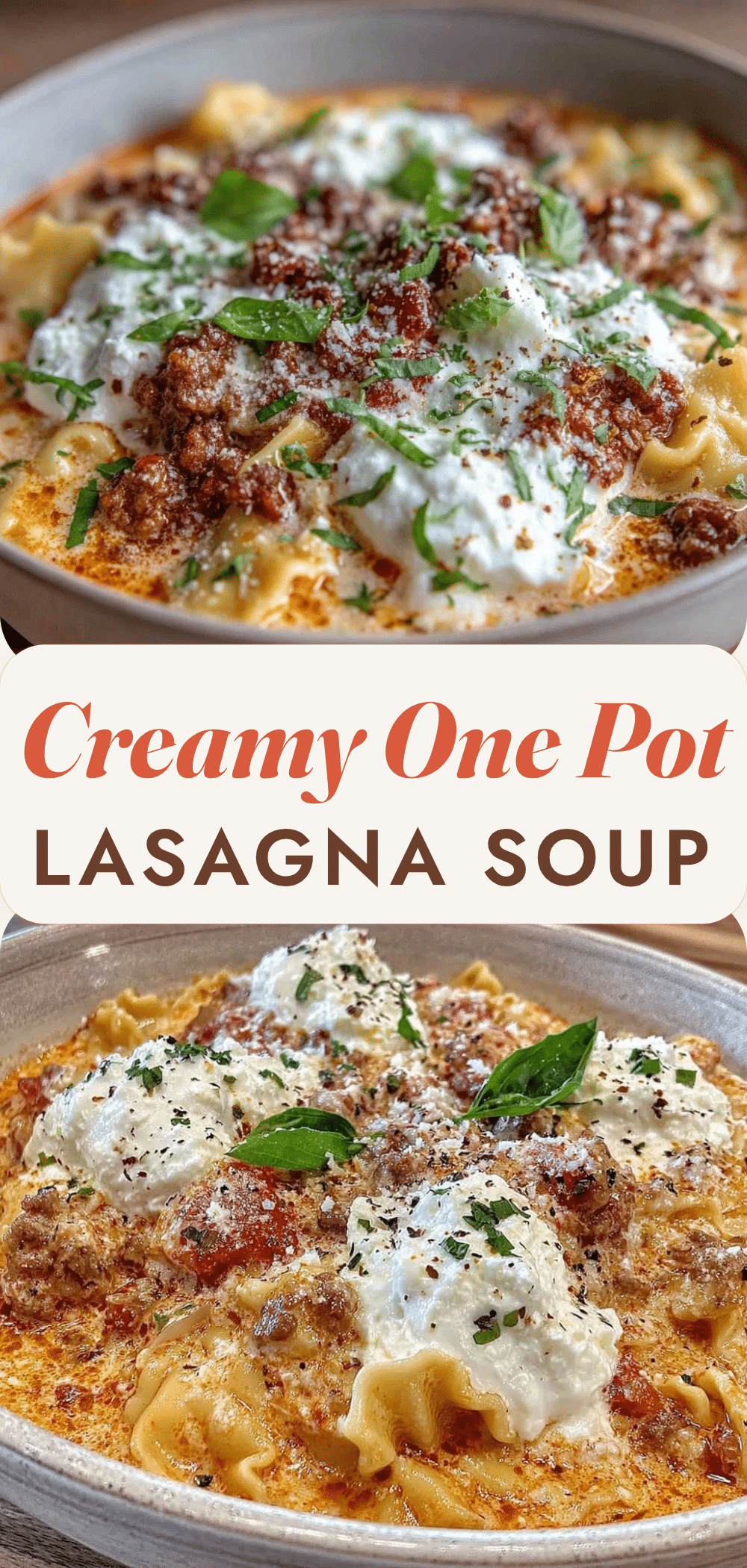 One Pot Creamy Lasagna Soup: 25-Minute Easy Dinner 5 one pot creamy lasagna soup recipe