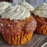 pumpkin cream cheese muffins - featured image