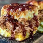slow cooker bbq pulled chicken - featured image