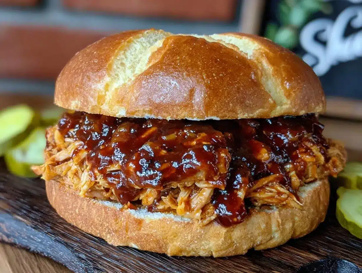 Easy Slow Cooker BBQ Pulled Chicken: Make While It’s at Its Best 4 slow cooker bbq pulled chicken preparation steps