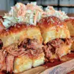 smoked bbq pulled pork sliders - featured image