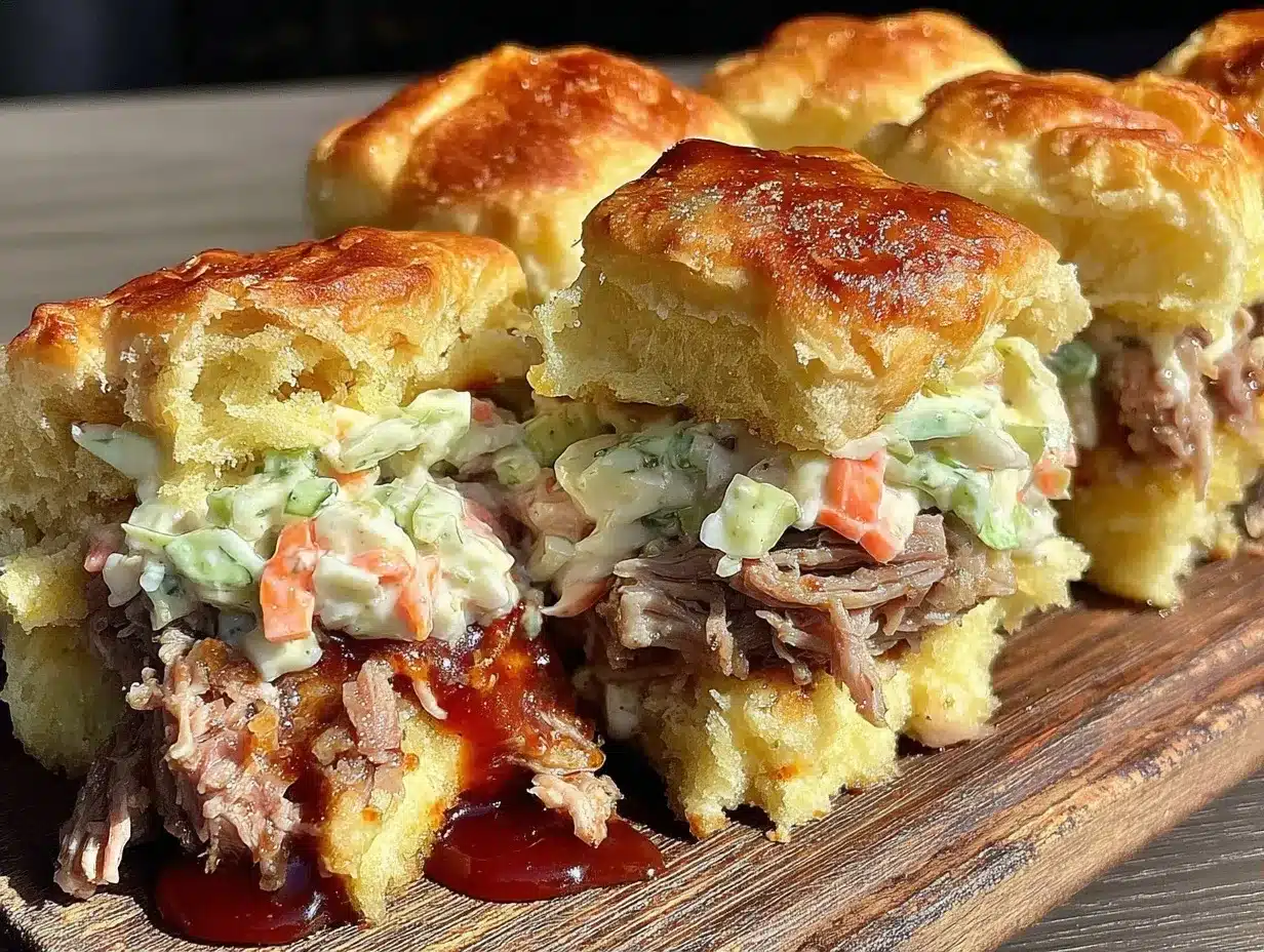Smoked BBQ Pulled Pork Sliders: 1 Trick for Crispy Buns 4 smoked bbq pulled pork sliders preparation steps