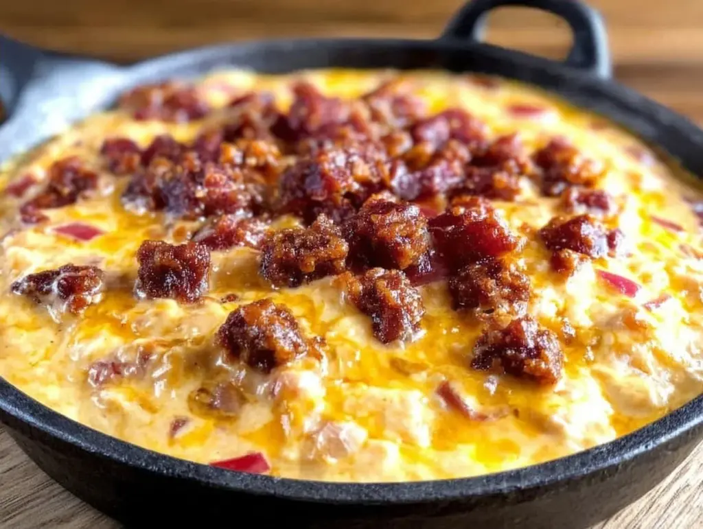 smoked chorizo queso dip - featured image