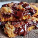 soft pumpkin chocolate chip cookies - featured image